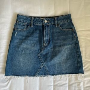 Pacsun Denim Miniskirt